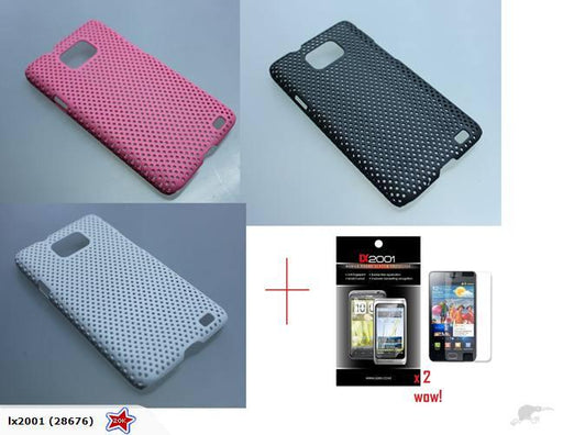 Samsung Galaxy S2 i9100 Hole Mesh Case + SP x2 - LX2001 - Homewares, Outdoor, Phone Accessories, Cases, Speakers, Headphones + More -