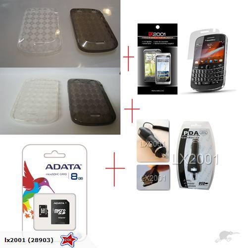 Blackberry 9900 Case 8GB Car Charger - LX2001 - Homewares, Outdoor, Phone Accessories, Cases, Speakers, Headphones + More -