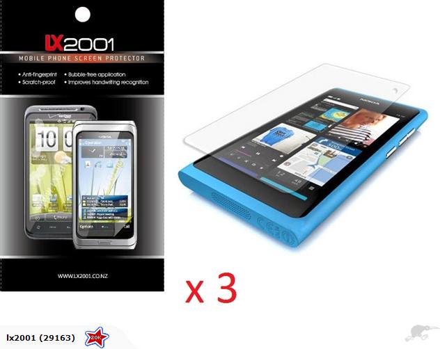 Nokia N9 Screen Protector x 3