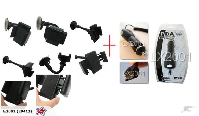 Samsung Galaxy S2 Car Mount Kit + Charger - LX2001 - Homewares, Outdoor, Phone Accessories, Cases, Speakers, Headphones + More -