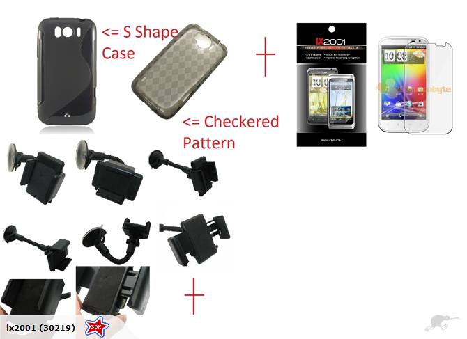 HTC Sensation XL Case Car Kit Holder