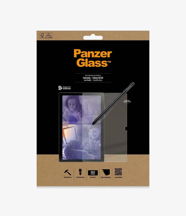 PanzerGlass Samsung Galaxy Tab A8 10.5" Screen Protector AntiBacterial Scratch - LX2001 - Homewares, Outdoor, Phone Accessories, Cases, Speakers, Headphones + More -