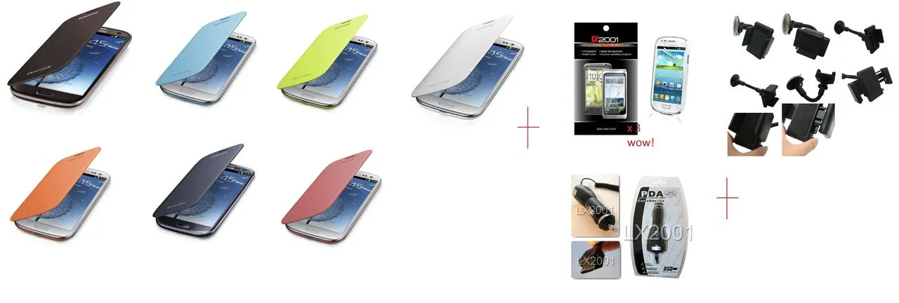 Samsung Galaxy S3 Mini Leather Case Charger Holder - LX2001 - Homewares, Outdoor, Phone Accessories, Cases, Speakers, Headphones + More -