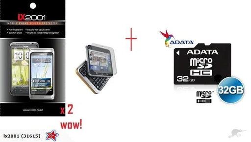 Motorola Flipout Screen protector + 32GB Micro SD - LX2001 - Homewares, Outdoor, Phone Accessories, Cases, Speakers, Headphones + More -