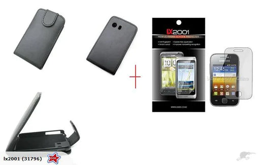 Samsung Galaxy Y s5360 Leather Case + SP - LX2001 - Homewares, Outdoor, Phone Accessories, Cases, Speakers, Headphones + More -