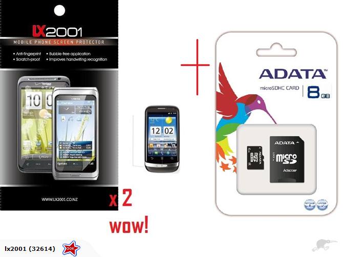 Huawei Ideos X3 U8510 Screen Protector Card 8GB