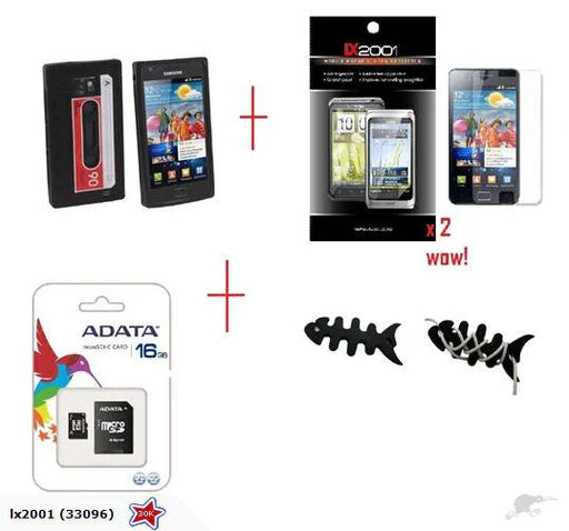 Samsung Galaxy S2 Tape Cassette Case 16GB - LX2001 - Homewares, Outdoor, Phone Accessories, Cases, Speakers, Headphones + More -