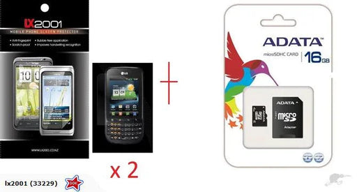 LG Optimus Pro C660 Screen Protector 16GB Card - LX2001 - Homewares, Outdoor, Phone Accessories, Cases, Speakers, Headphones + More -