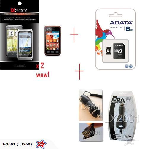 Samsung XCover s5690 Protector 8GB Card Charger