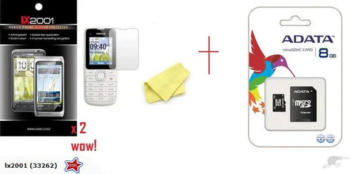 Nokia C1-01 Screen Protector 8GB Card - LX2001 - Homewares, Outdoor, Phone Accessories, Cases, Speakers, Headphones + More -