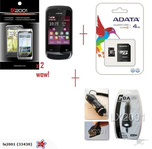 Nokia C2-02 SP 4GB Car Charger - LX2001 - Homewares, Outdoor, Phone Accessories, Cases, Speakers, Headphones + More -