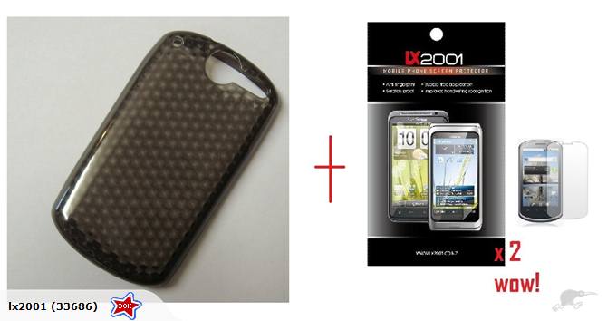 Huawei Ideos X5 Gel Case + Screen Protector