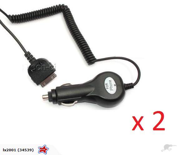 2 x Car Charger iphone