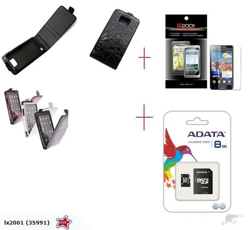 Samsung i9100 S2 Crocodile leather Case 8GB Card - LX2001 - Homewares, Outdoor, Phone Accessories, Cases, Speakers, Headphones + More -