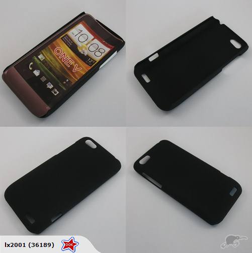 HTC ONE V Rubber Case