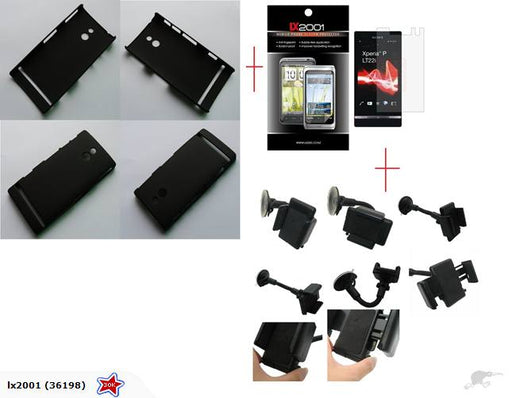 Xperia P LT22i Case Car Kit Holder