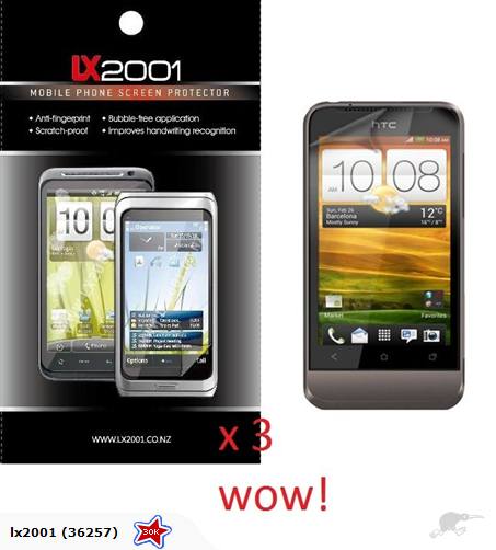 3 x HTC ONE V Screen Protector