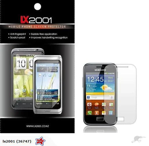 Samsung Galaxy Ace Plus S7500 Screen Protector - LX2001 - Homewares, Outdoor, Phone Accessories, Cases, Speakers, Headphones + More -