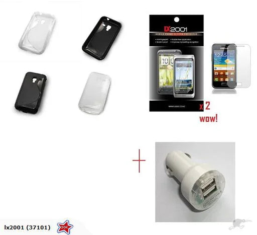 Samsung Galaxy Ace Plus S7500 Case DUAL Charger - LX2001 - Homewares, Outdoor, Phone Accessories, Cases, Speakers, Headphones + More -