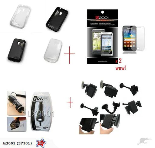 Samsung Galaxy Ace Plus Case Car Holder Charger - LX2001 - Homewares, Outdoor, Phone Accessories, Cases, Speakers, Headphones + More -
