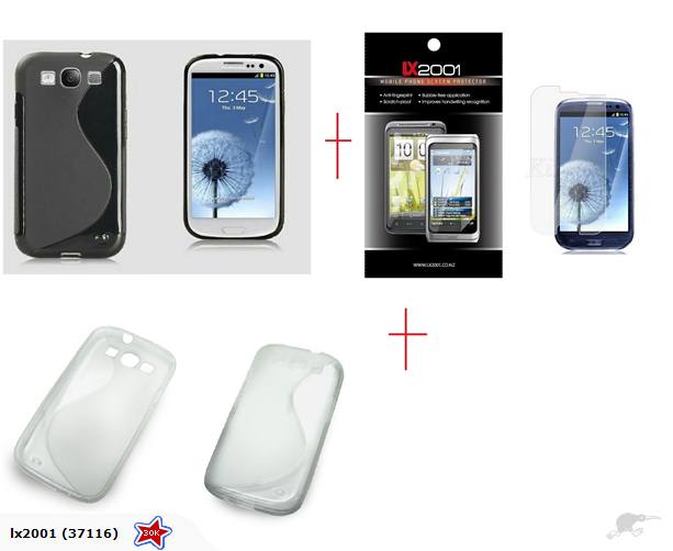 Samsung Galaxy S3 Case + Screen Protector