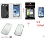 Samsung Galaxy S3 Case + Screen Protector x3