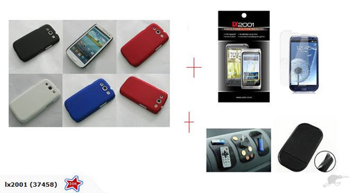 Samsung Galaxy S3 Case + Car Anti Slip Mat + SP