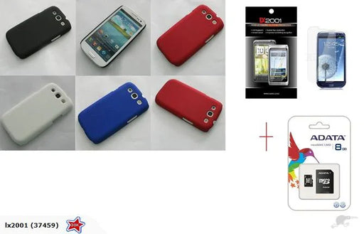Samsung Galaxy S3 HARD Case 8GB MicroSD Card - LX2001 - Homewares, Outdoor, Phone Accessories, Cases, Speakers, Headphones + More -