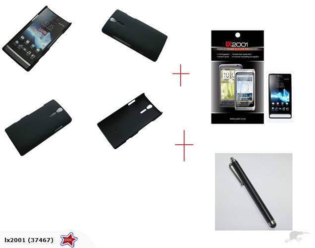 Sony Xperia S LT26i Case + Stylus + Screen Guard