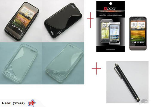 HTC One V Case + SP + Stylus Pen