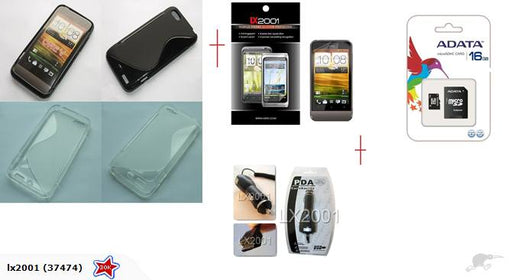 HTC ONE V Case SP 16GB Micro SD Card Charger