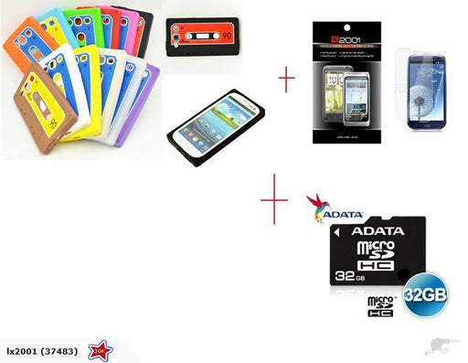 Samsung Galaxy S3 CASSETTE Case 32GB MicroSD Card - LX2001 - Homewares, Outdoor, Phone Accessories, Cases, Speakers, Headphones + More -