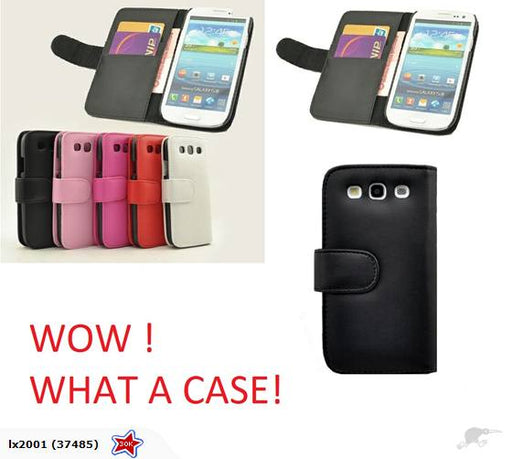 Samsung Galaxy S3 III Luxury Wallet Leather Case
