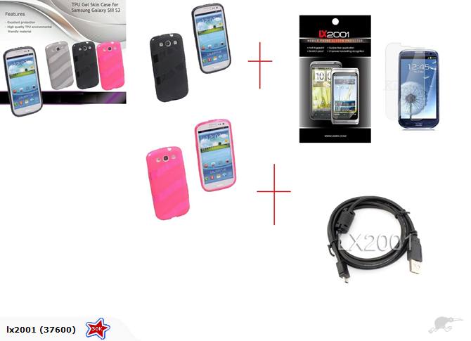 Samsung Galaxy S3 i9300 Case USB PC Cable