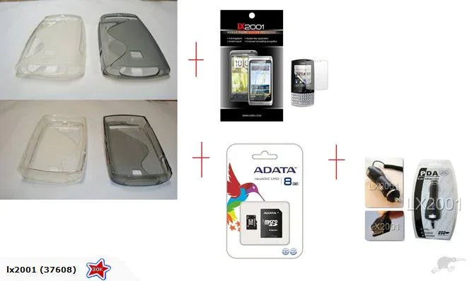 Nokia Asha 303 Case + SP + Car Charger + 8GB Card - LX2001 - Homewares, Outdoor, Phone Accessories, Cases, Speakers, Headphones + More -