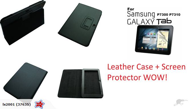 SAMSUNG GALAXY 8.9" Case + Screen Protector