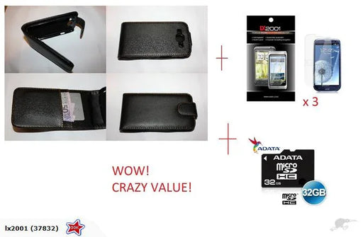 Samsung Galaxy S3 i9300 Flip Leather Case 32GB SD - LX2001 - Homewares, Outdoor, Phone Accessories, Cases, Speakers, Headphones + More -