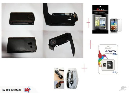 Samsung Galaxy Ace Plus S7500 Leather Charger 16GB - LX2001 - Homewares, Outdoor, Phone Accessories, Cases, Speakers, Headphones + More -