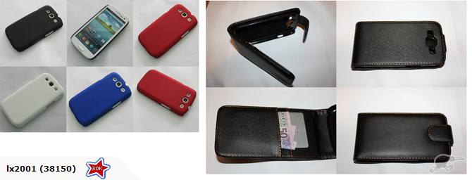 Samsung Galaxy S3 i9300 Hard Case + Flip Leather