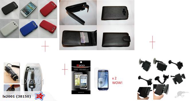 Samsung Galaxy S3 i9300 Cases CharGer Kit Holder
