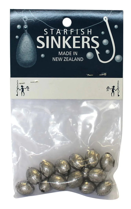 Starfish Egg Sinker Packet 1/4oz (15 per pack) - LX2001 - Homewares, Outdoor, Phone Accessories, Cases, Speakers, Headphones + More -