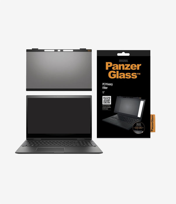 PanzerGlass PC Dual Privacy Filter 15" Laptop Macbook Screen Protector - LX2001 - Homewares, Outdoor, Phone Accessories, Cases, Speakers, Headphones + More -