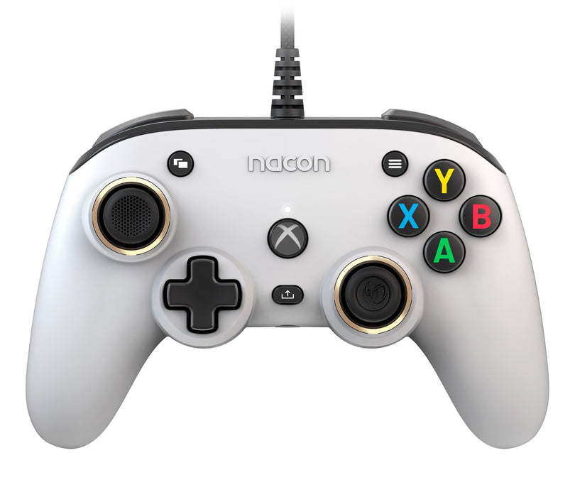 RIG Nacon PRO Compact Gaming Controller (White)