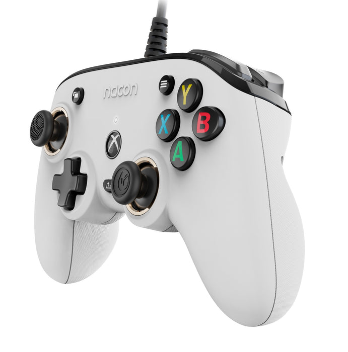 RIG Nacon PRO Compact Gaming Controller (White)