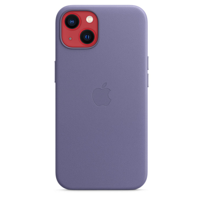 Apple iPhone 13 Leather Case with MagSafe - Wisteria Purple