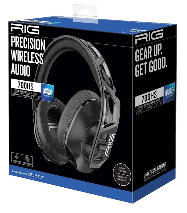 RIG 700 HS Ultra-lightweight Wireless Gaming Headset for PlayStation (Black)
