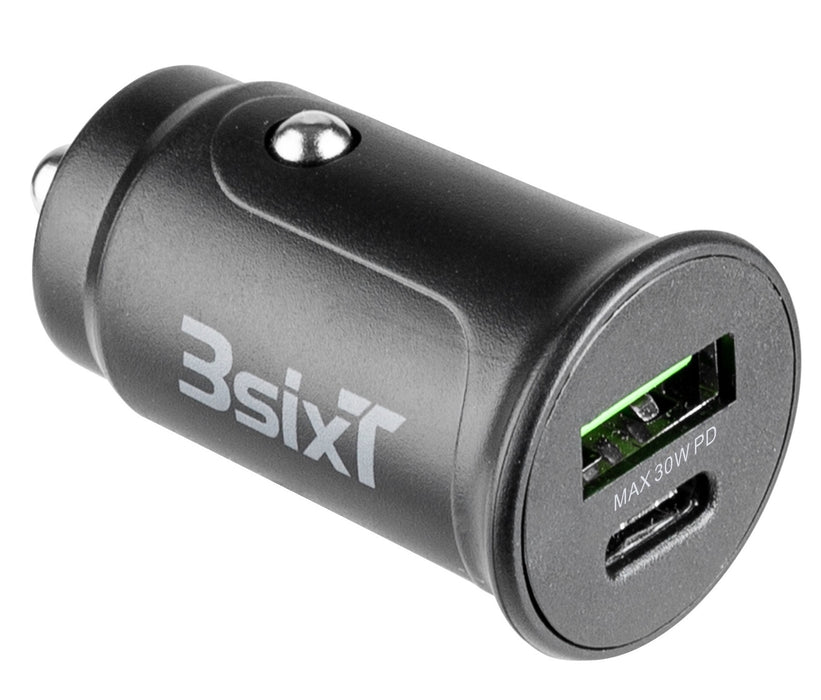 3sixT Magnetic Qi Wireless Charging Car Vent Mount 15W w Charger - Black