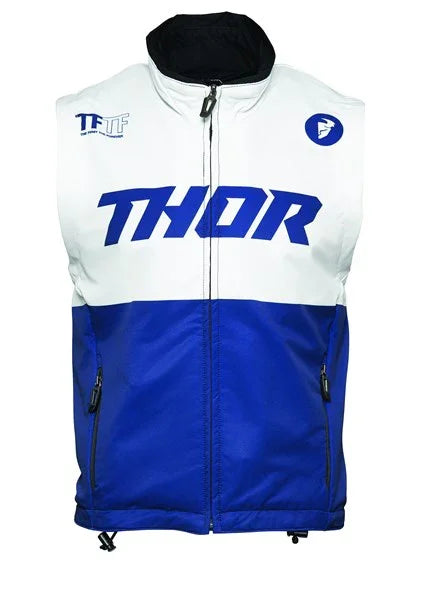 VEST THOR MX S21 WARMUP NAVY WHITE LARGE - LX2001 - Homewares, Outdoor, Phone Accessories, Cases, Speakers, Headphones + More -