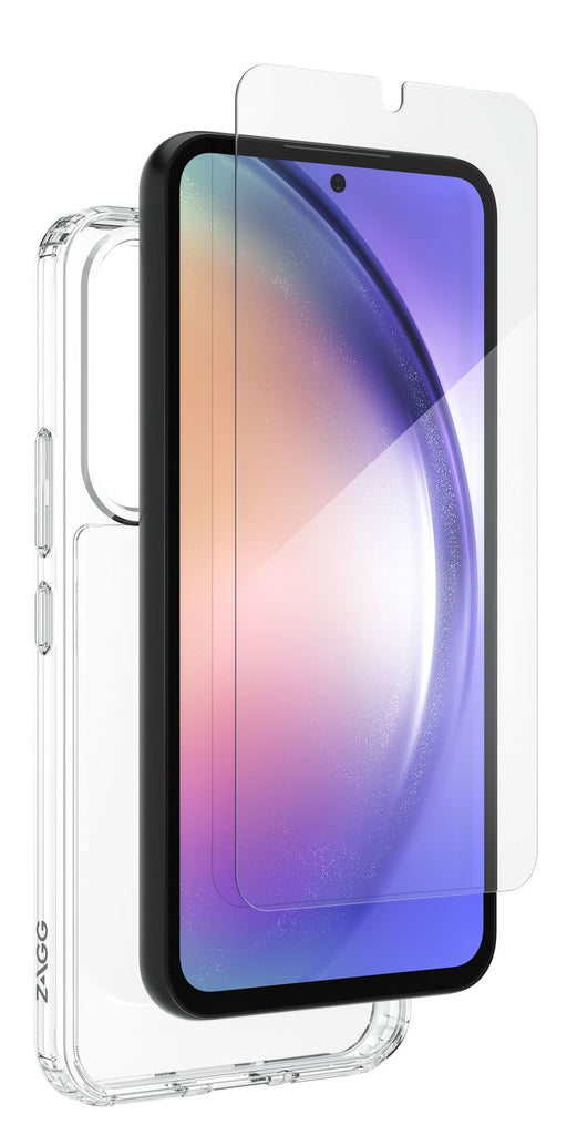 ZAGG Screen Protector + Case Bundle Pack Samsung A54 5G