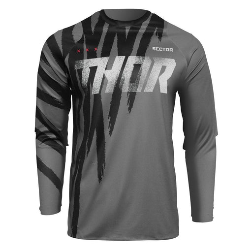 THOR MX JERSEY S22 SECTOR CHEVRON TEAR GREY/BLACK LARGE - LX2001 - Homewares, Outdoor, Phone Accessories, Cases, Speakers, Headphones + More -